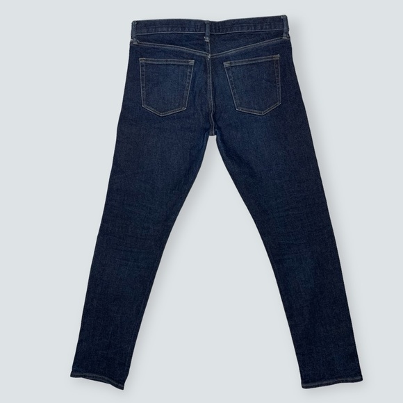 UNIQLO Slim Straight Mid Rise Kaihara Mill Selvedge Jeans Size 33x31 in EUC - Picture 2 of 14